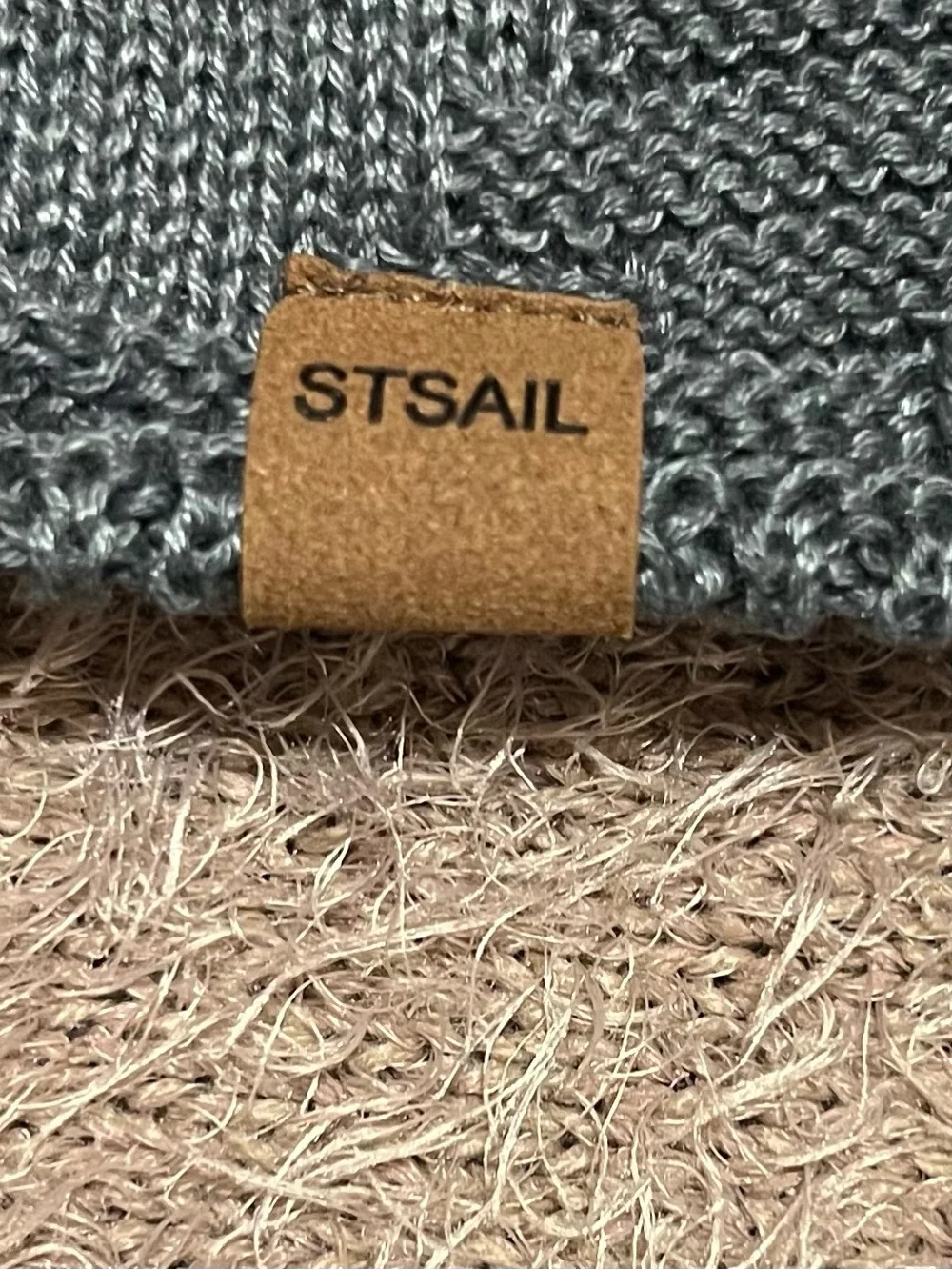 STSAIL Charcoal Slouchy Knit Beanie Cap